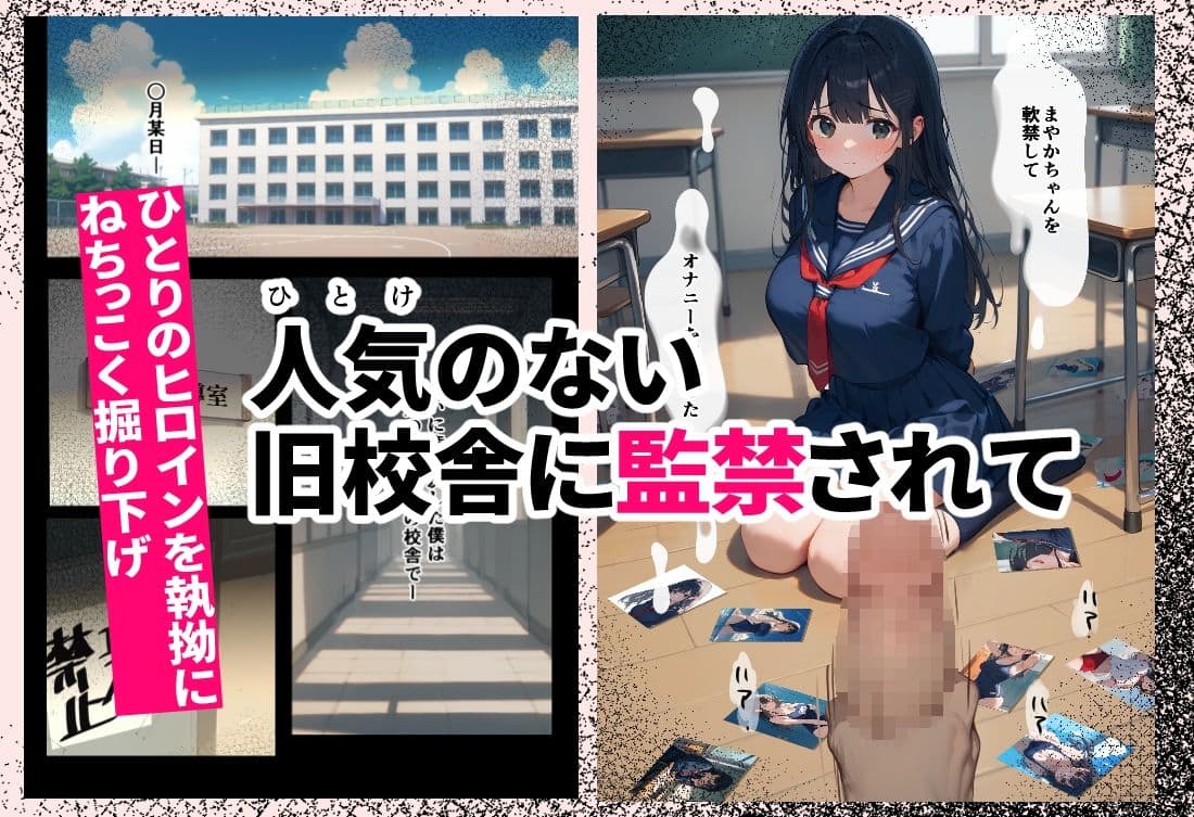 ズリネタ  -学園ヒロイン監禁オナサポ強要編- サンプル 3