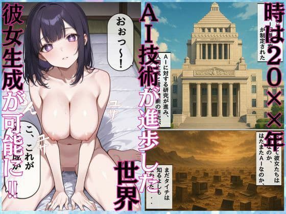 俺だけのAI彼女生成  〜憧れの女子に中だしするまで〜 サンプル 1