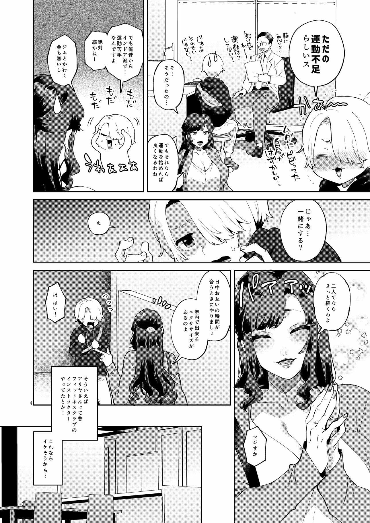 シーメール奥さんとセックスワークアウト サンプル 3