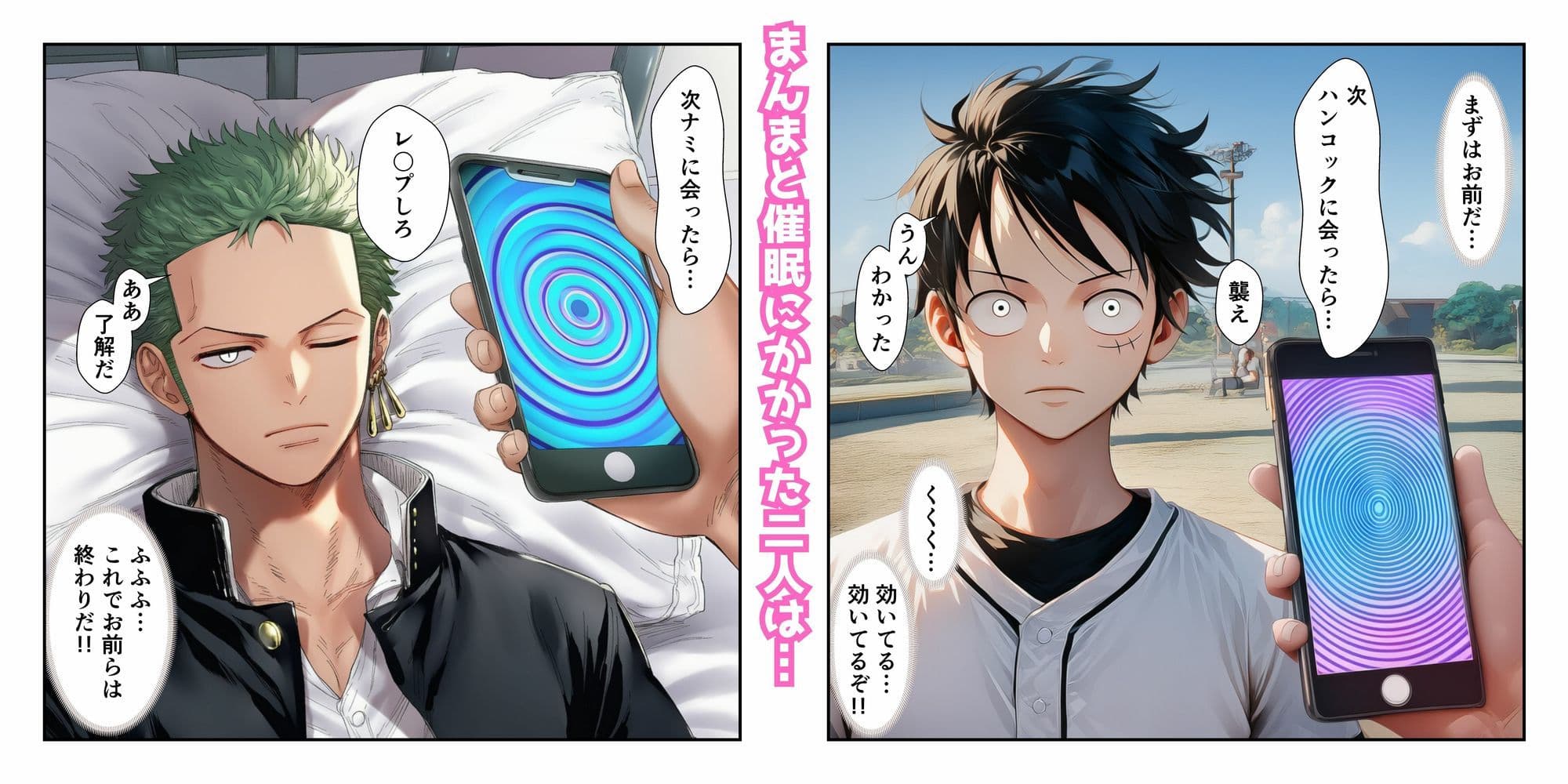 催●レ〇プでイキ狂い！？ ナミ＆ハン〇ック強●快楽堕ちSEX サンプル 4