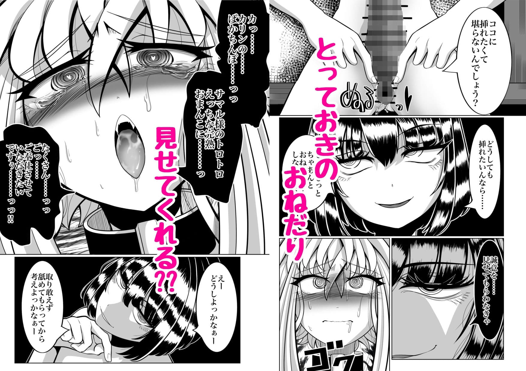 性奴●堕ちお姉ちゃんとフタ×フタ化えっち サンプル 9