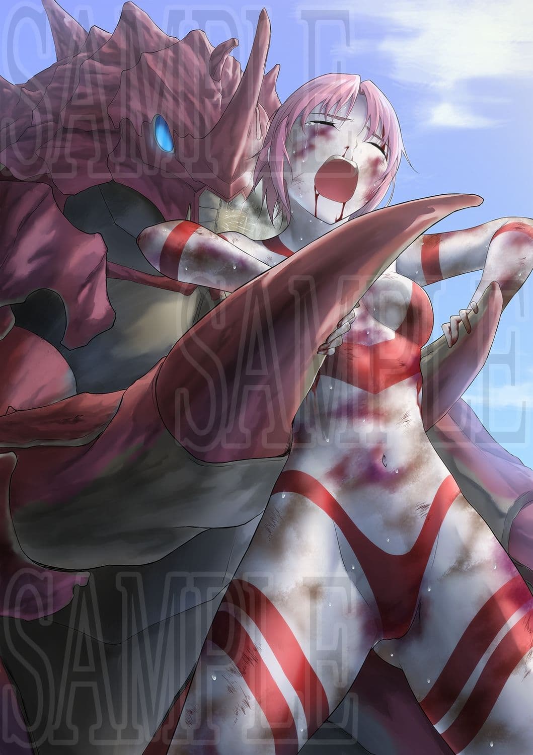 セイントガールティアナ〜絶望に消えた正義の光〜 サンプル 9