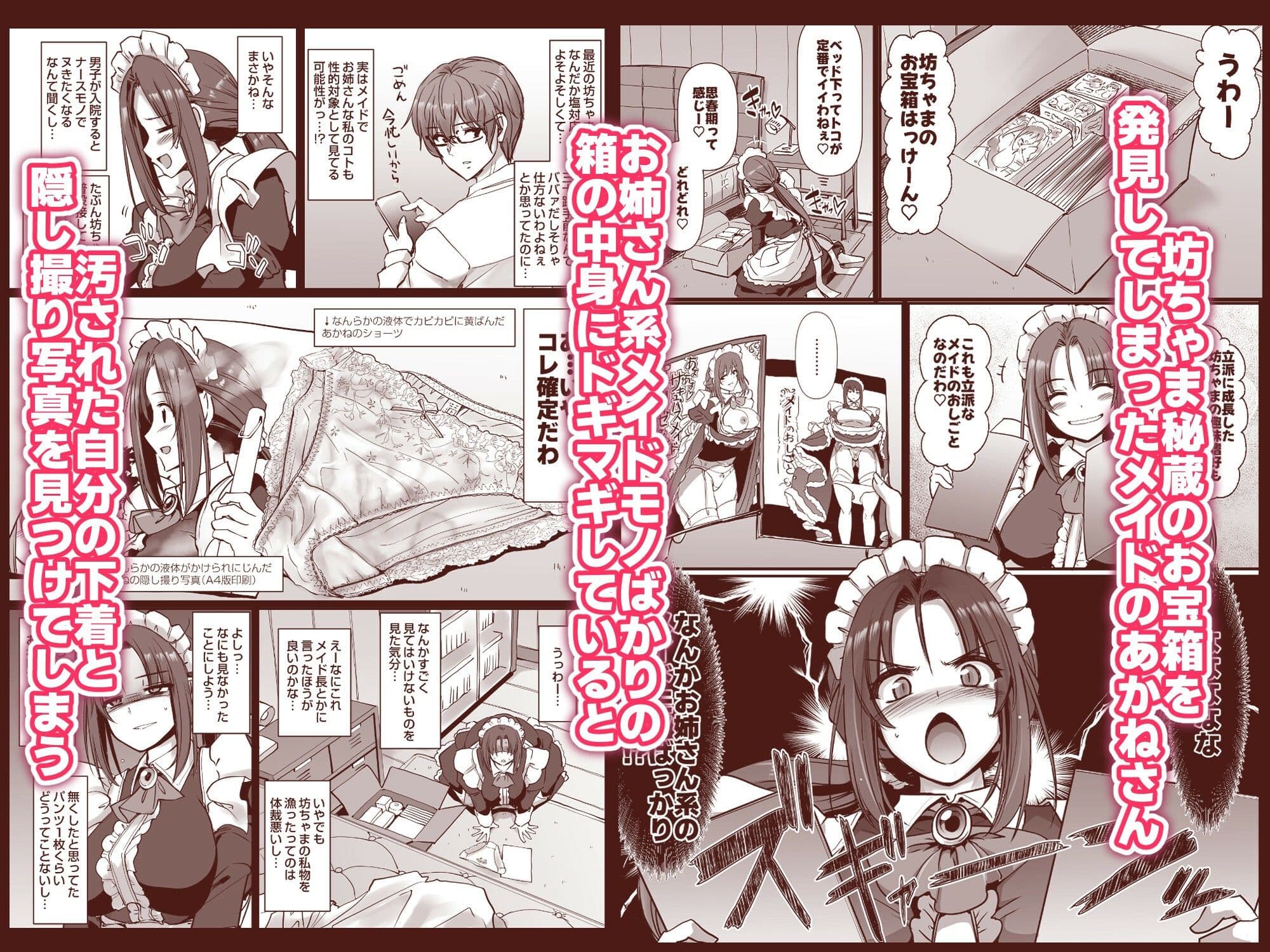 ポンコツ独身メイドあかねさん（28） サンプル 2