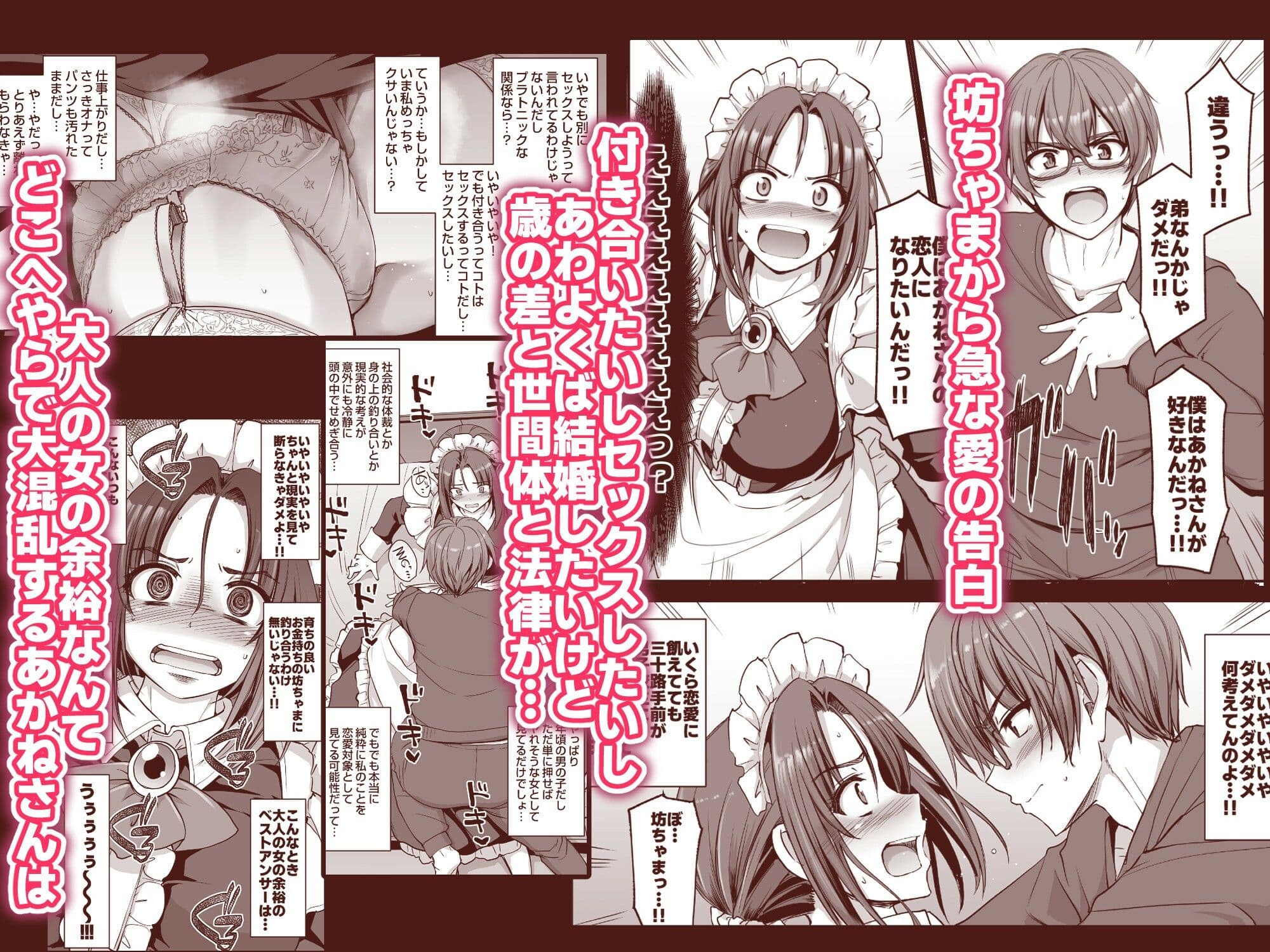 ポンコツ独身メイドあかねさん（28） サンプル 6