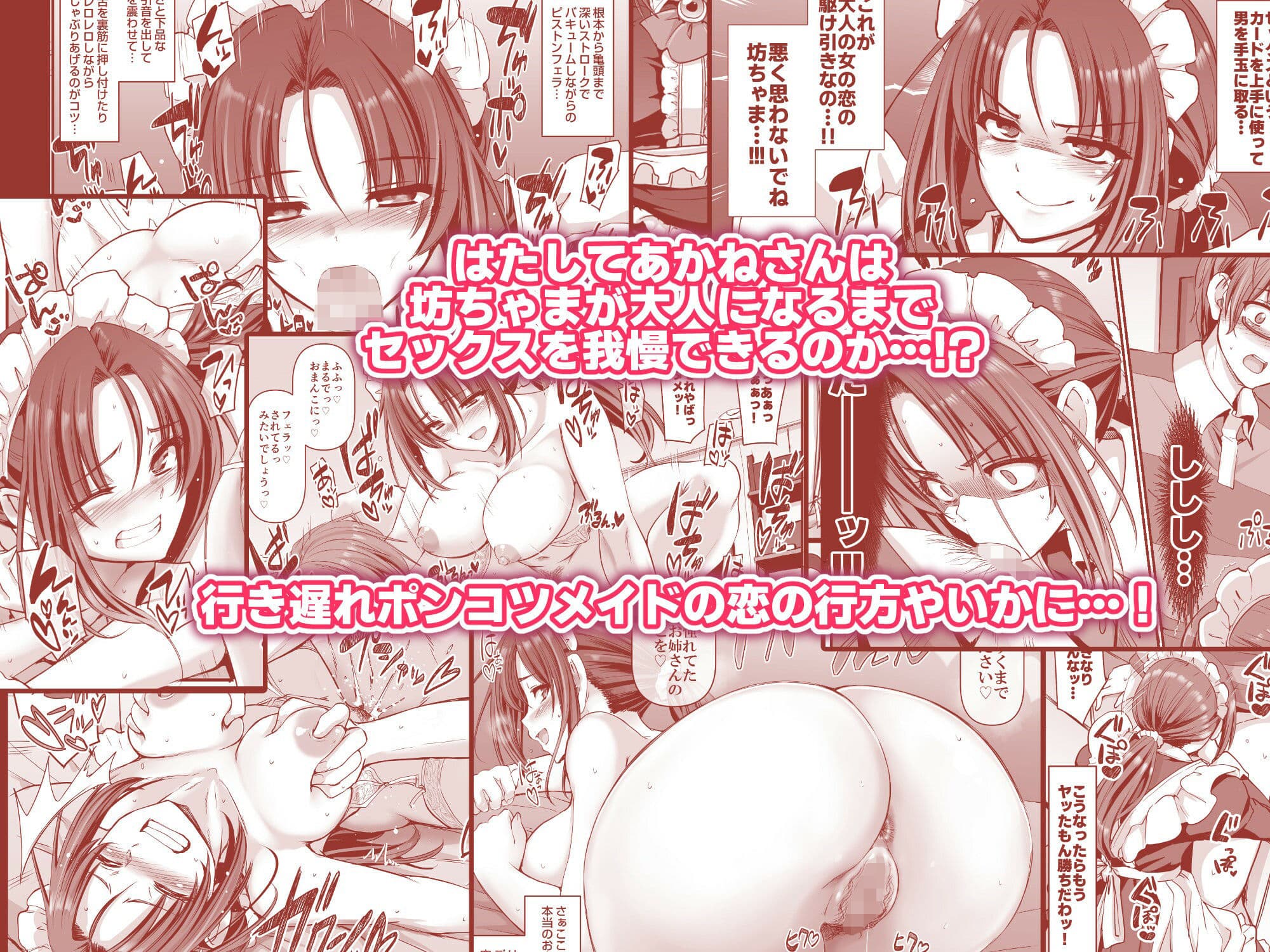 ポンコツ独身メイドあかねさん（28） サンプル 9