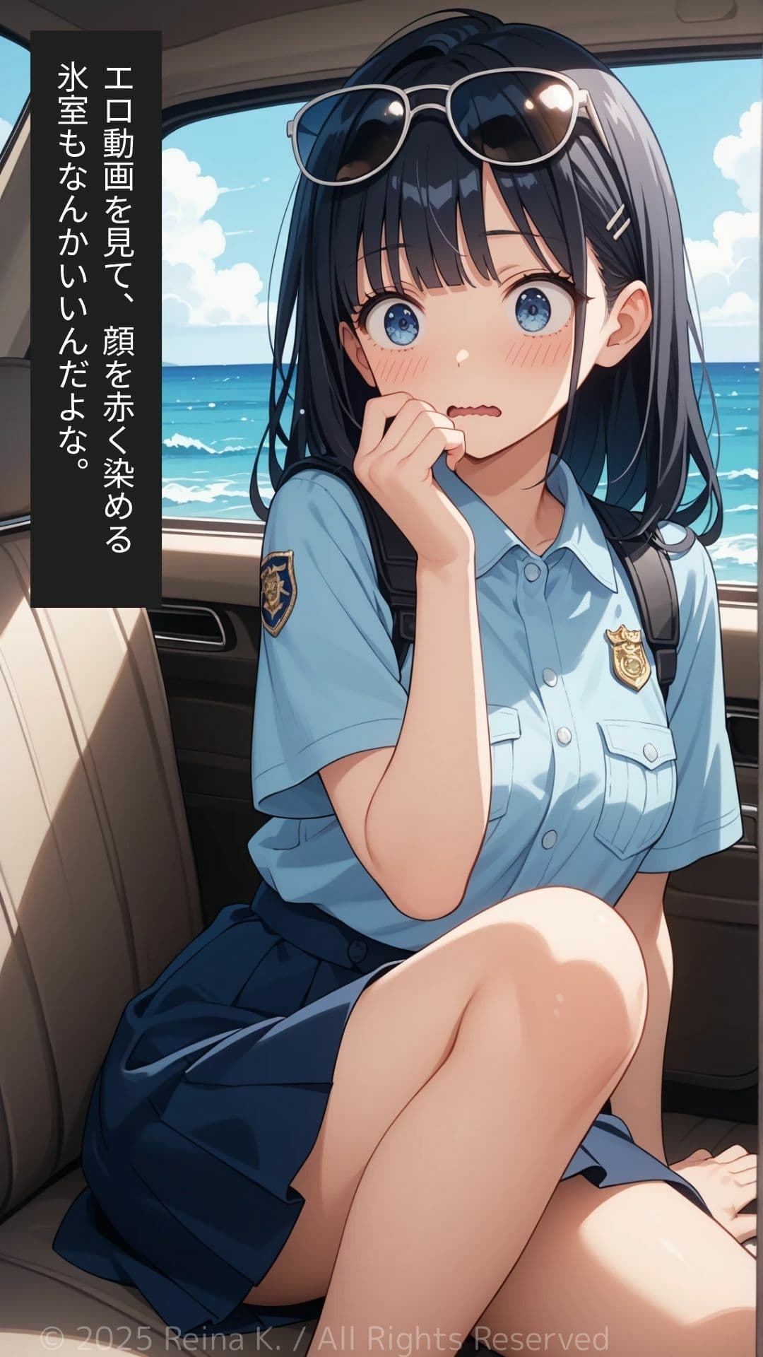 新人警察官  氷室凛  おっぱい編EP2  デンジャラスビーチ サンプル 4