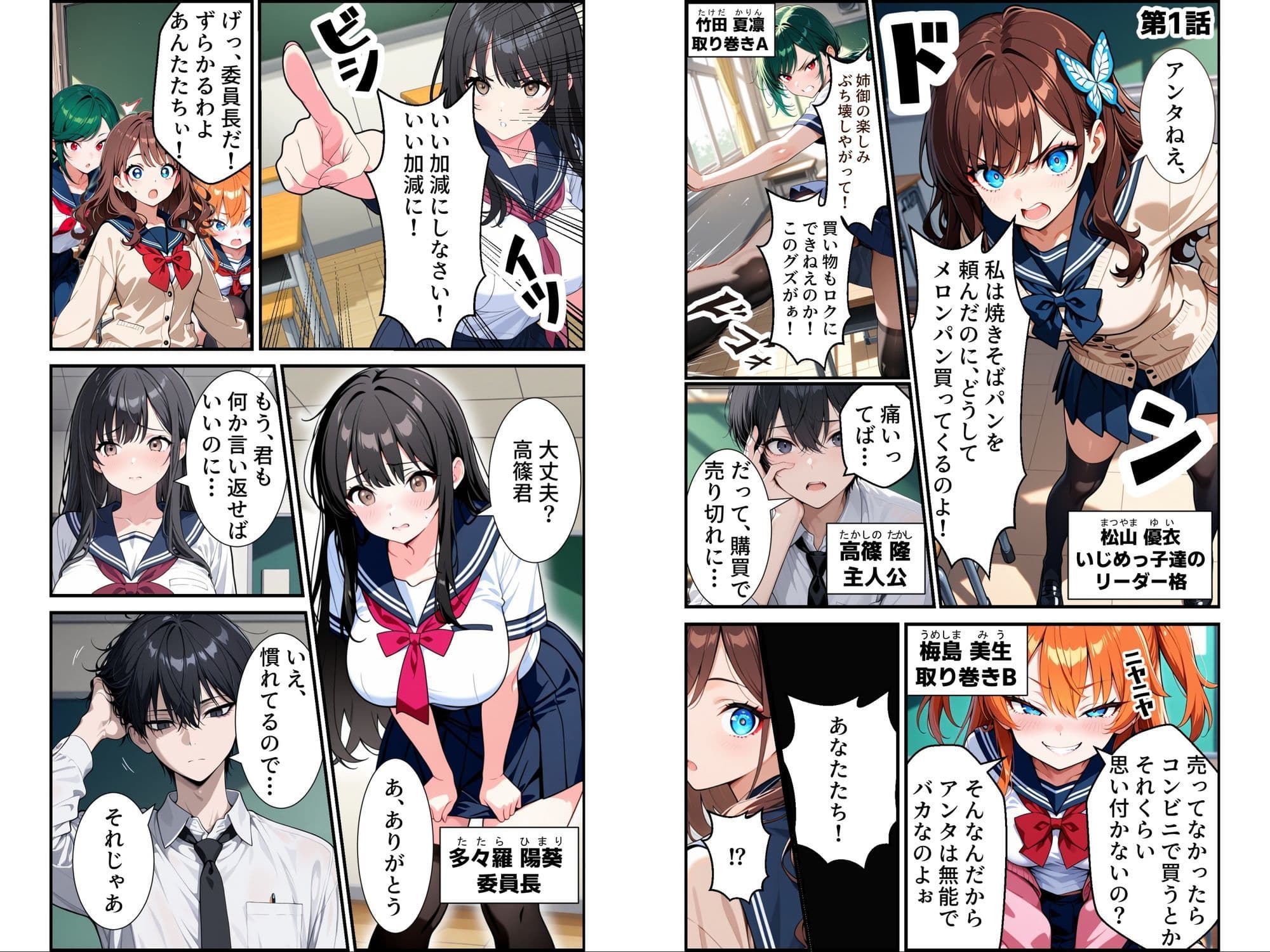 属性改変 〜ムカつく奴はエッチに改変〜 サンプル 2