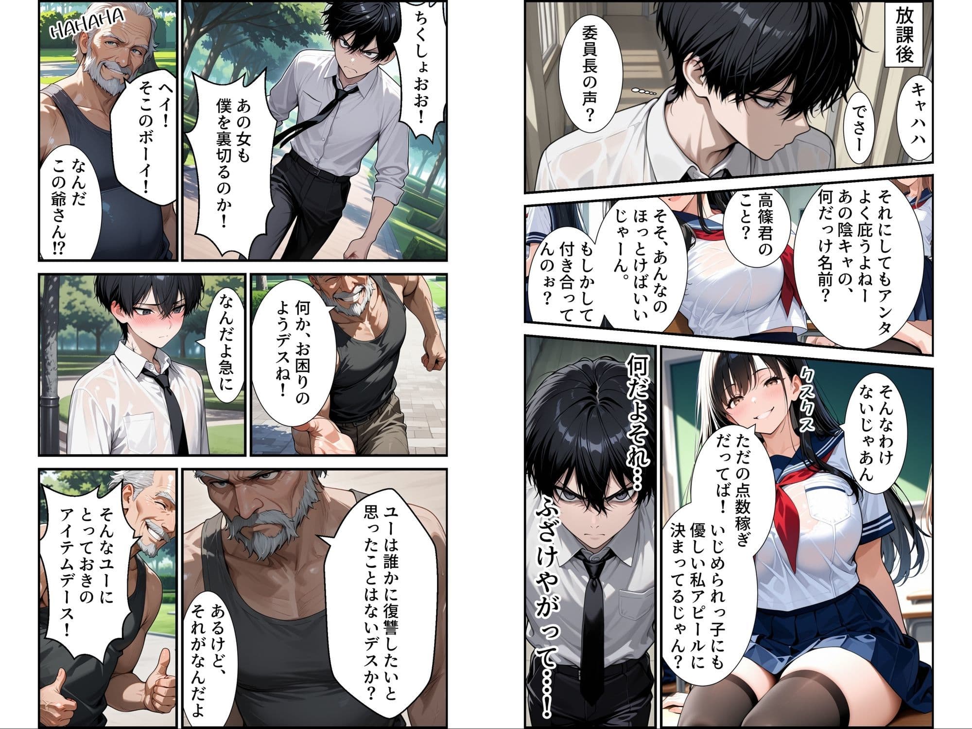 属性改変 〜ムカつく奴はエッチに改変〜 サンプル 3