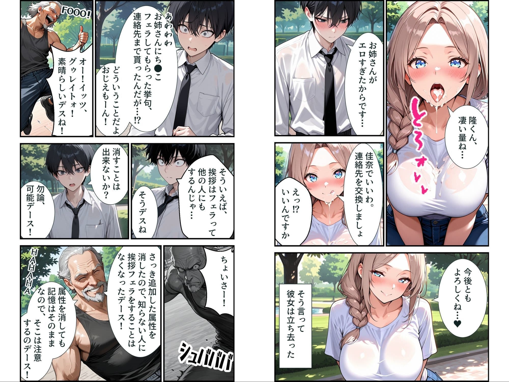 属性改変 〜ムカつく奴はエッチに改変〜 サンプル 8