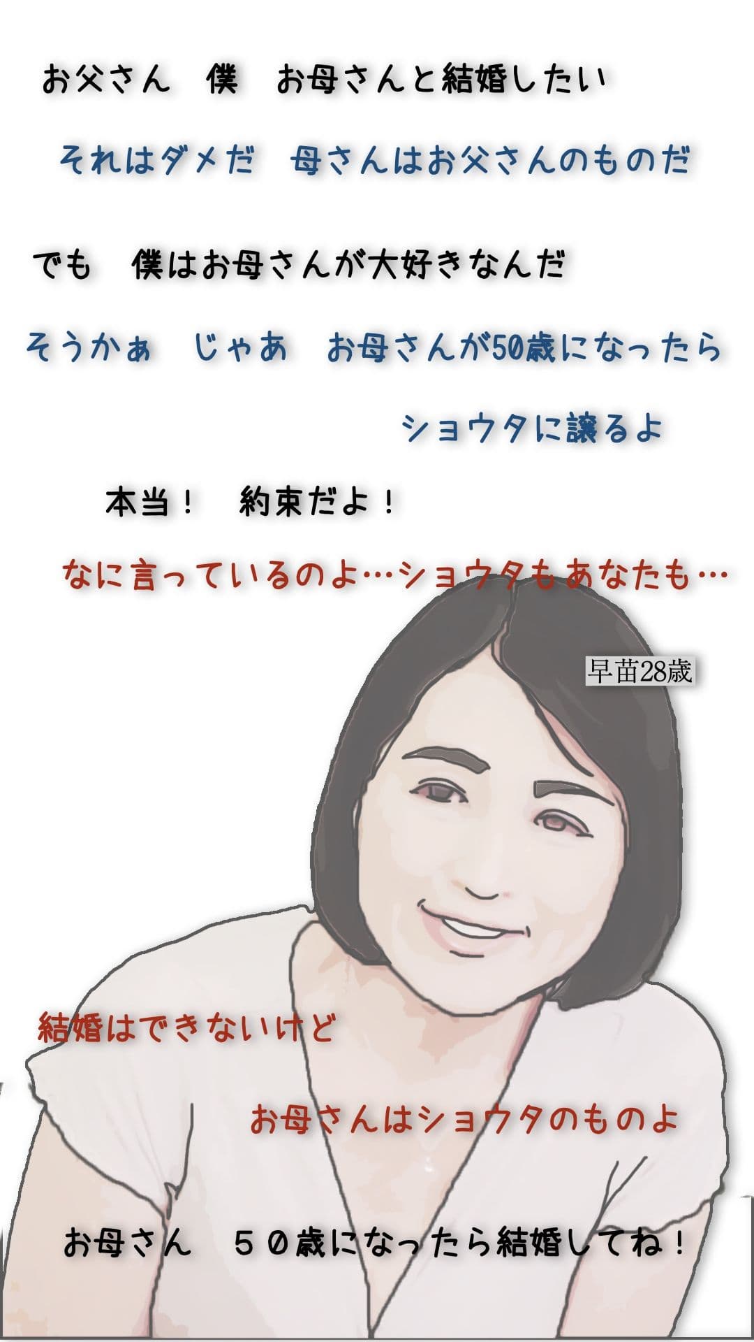 母さんが50歳になったので親父から貰うことにした サンプル 2
