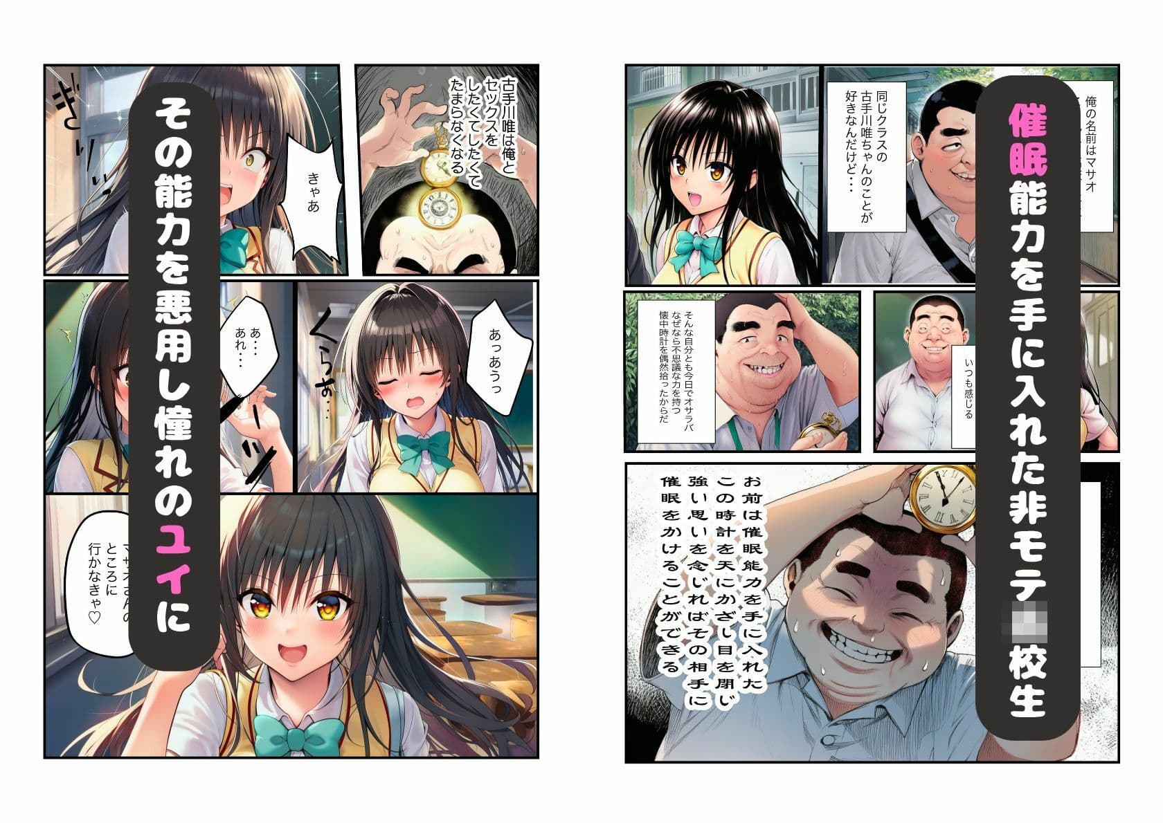 催●で寝取られハーレムセックス サンプル 1