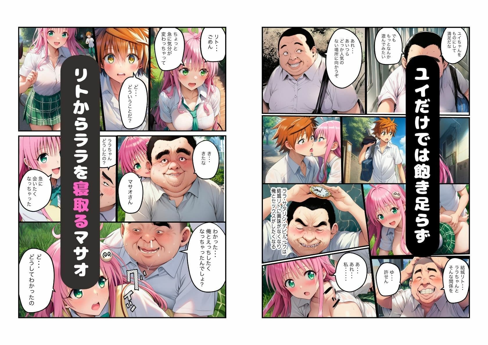 催●で寝取られハーレムセックス サンプル 4