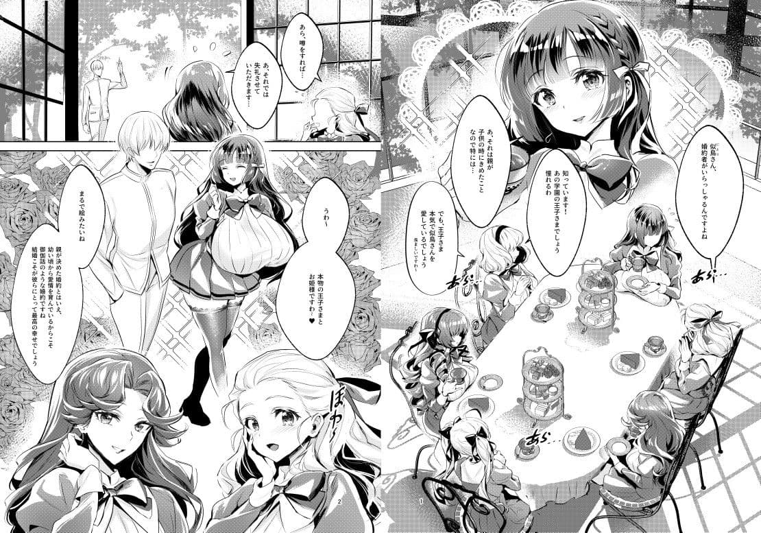 お姫様は王子さまよりキモおじが大好きですが NTRなんてありません サンプル 6