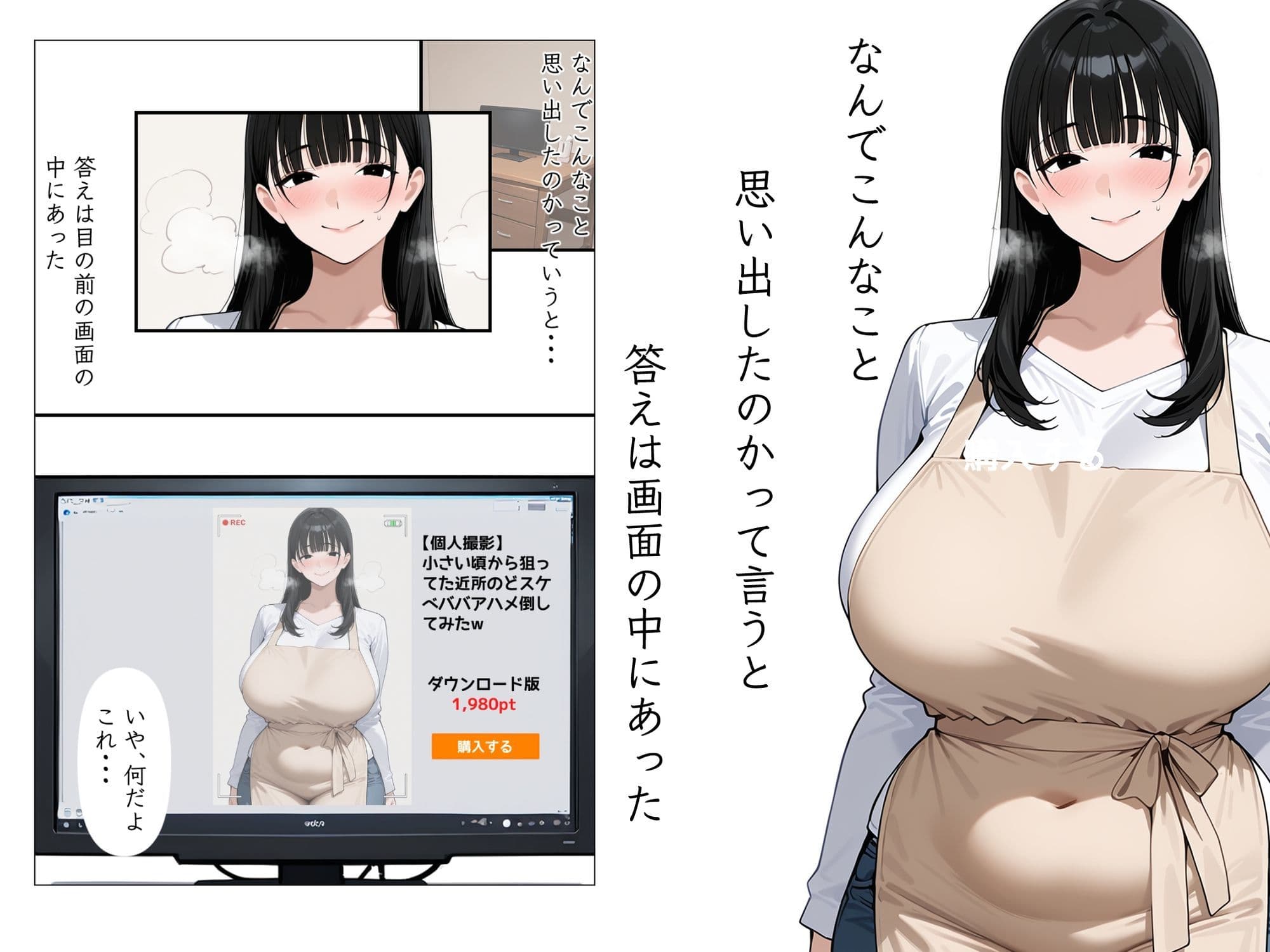 今夜も母をおかずにする  〜母と親友の交尾記録〜 サンプル 2