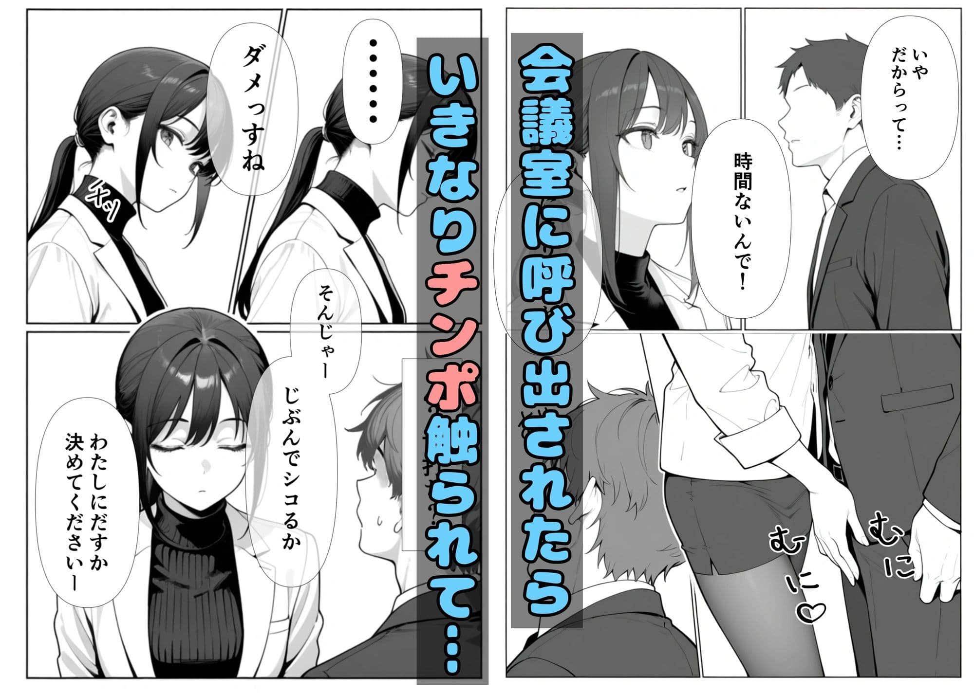 人事の黒川さん＃1会議室で中出しされる サンプル 2