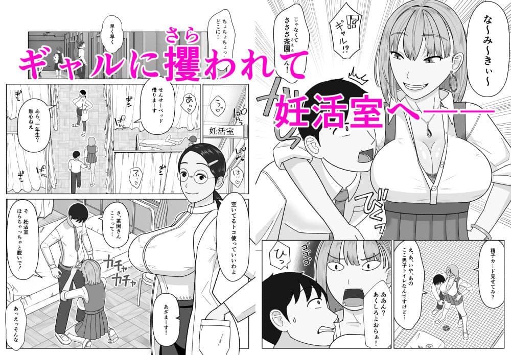 妊活義務世界でSランク精子を持つ僕がギャルと種付けセックスする話 サンプル 3