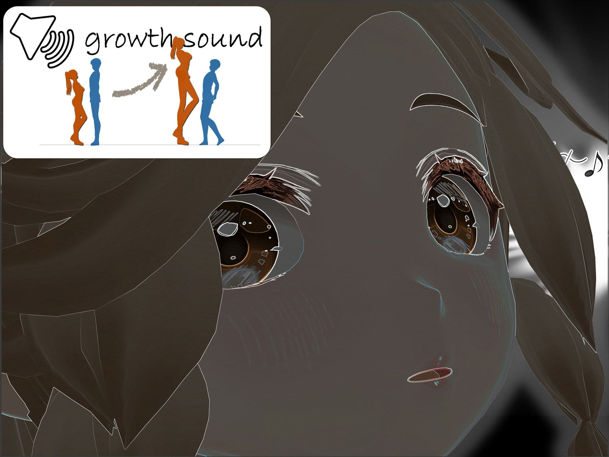 女子だけデカく 男子を追い抜く 成長音〜捕らわれ娘編〜 サンプル 5