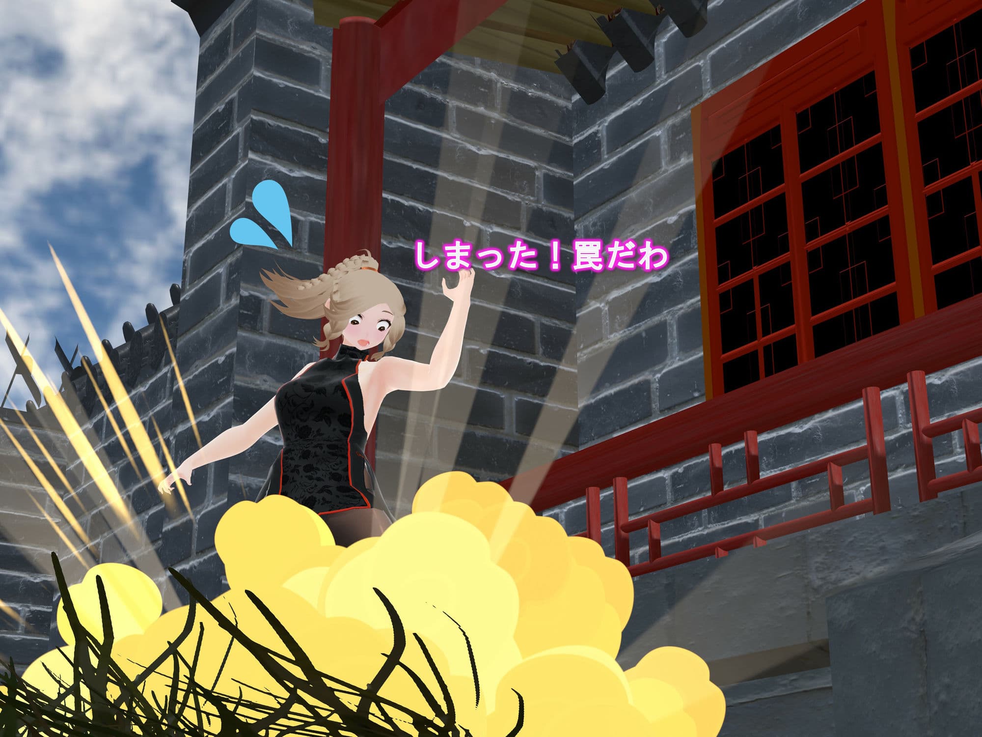 女子だけデカく 男子を追い抜く 成長音〜捕らわれ娘編〜 サンプル 8