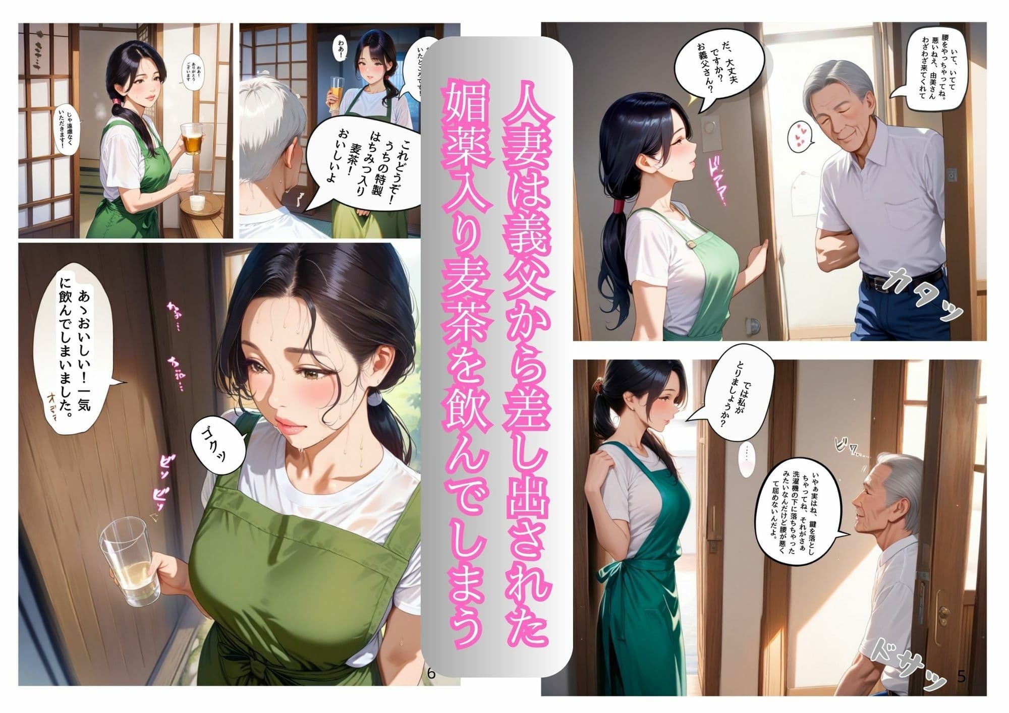 二世帯の夏、義父と私の境界線 サンプル 3