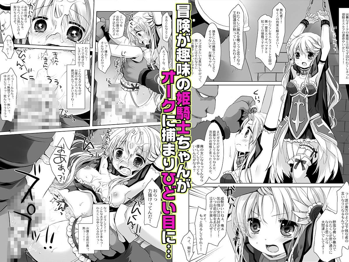 姫騎士ちゃん大敗北集 -桜沢いづみside- サンプル 1