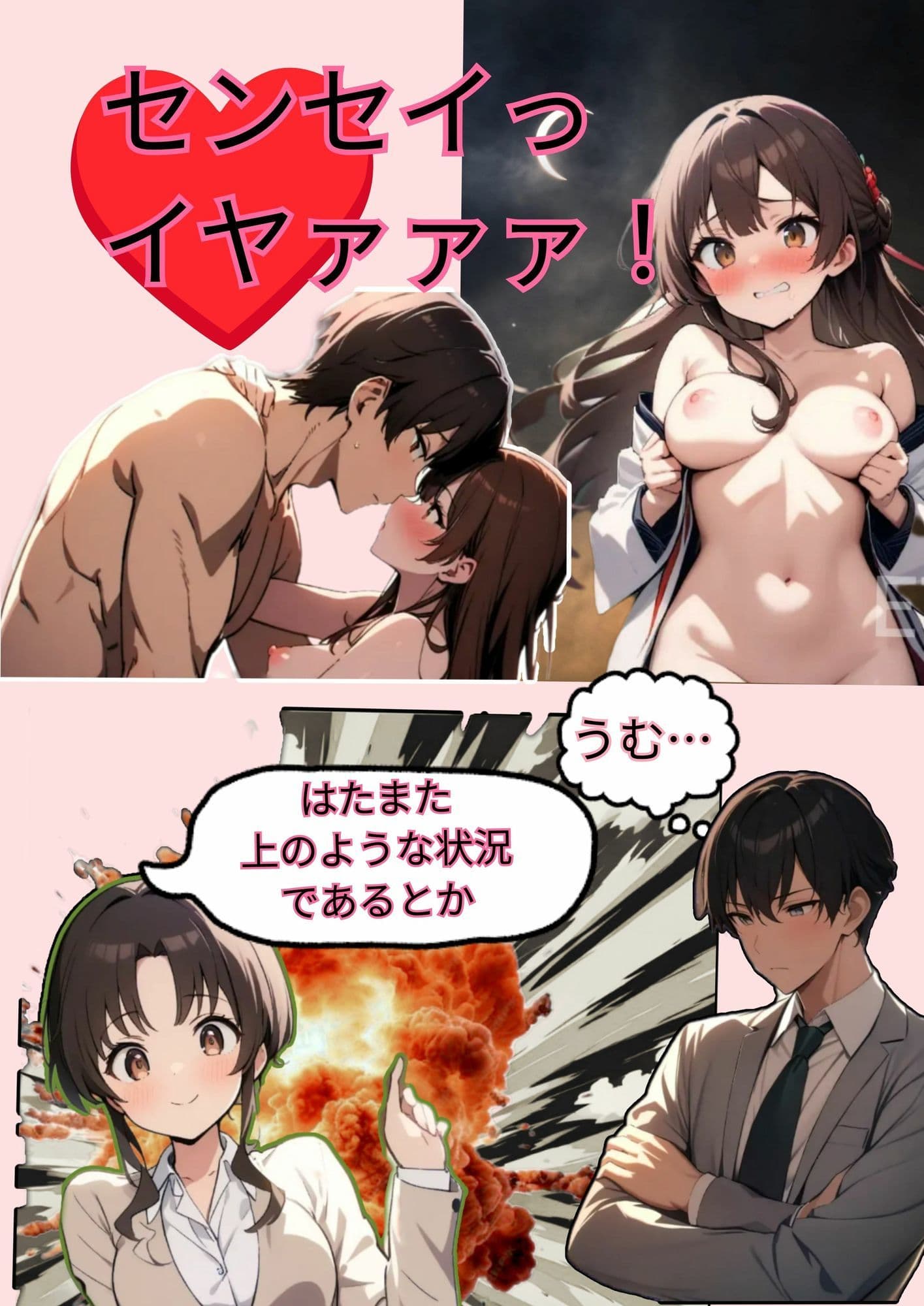 もっこり探偵『江戸川ホームズ』第一話「さくら咲く」 サンプル 9