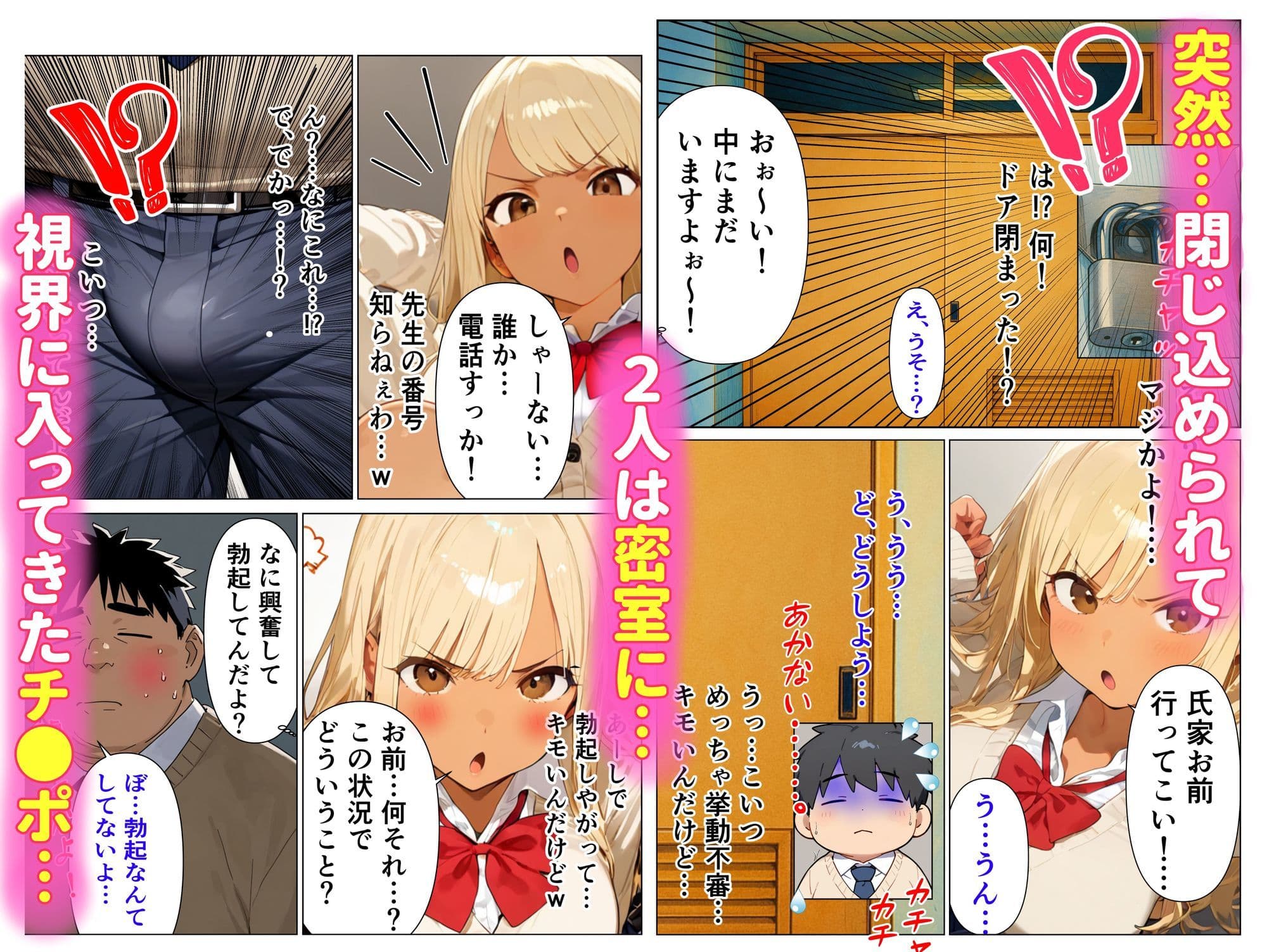 陰キャのデカチンがバレた日〜ナメてたオタクは規格外チ●ポ〜 サンプル 2