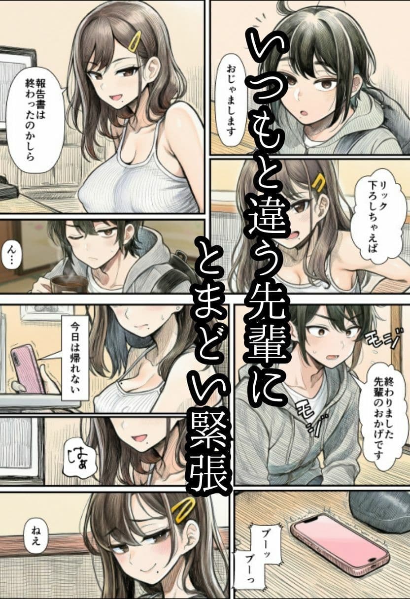 【人妻NTR】ツンデレの先輩OLはお隣さん！熟女に寝とられ中出ししちゃう サンプル 6