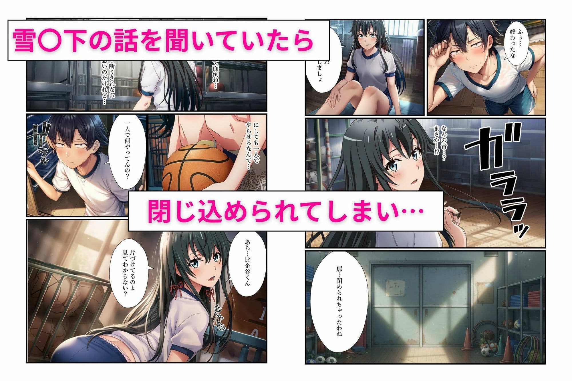 俺ガイル学校でヒロイン3人の愚痴を聞いていたらキスハメ中出しする関係になっちゃった話 サンプル 6