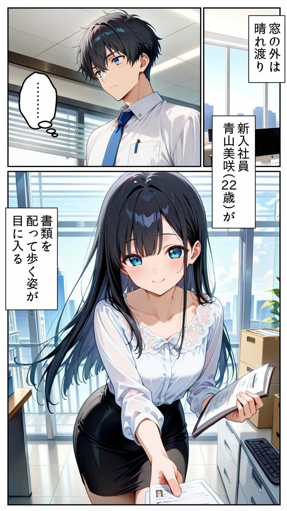 清楚な君と、平凡な僕の背徳 〜禁断のオフィスラブ〜 サンプル 1