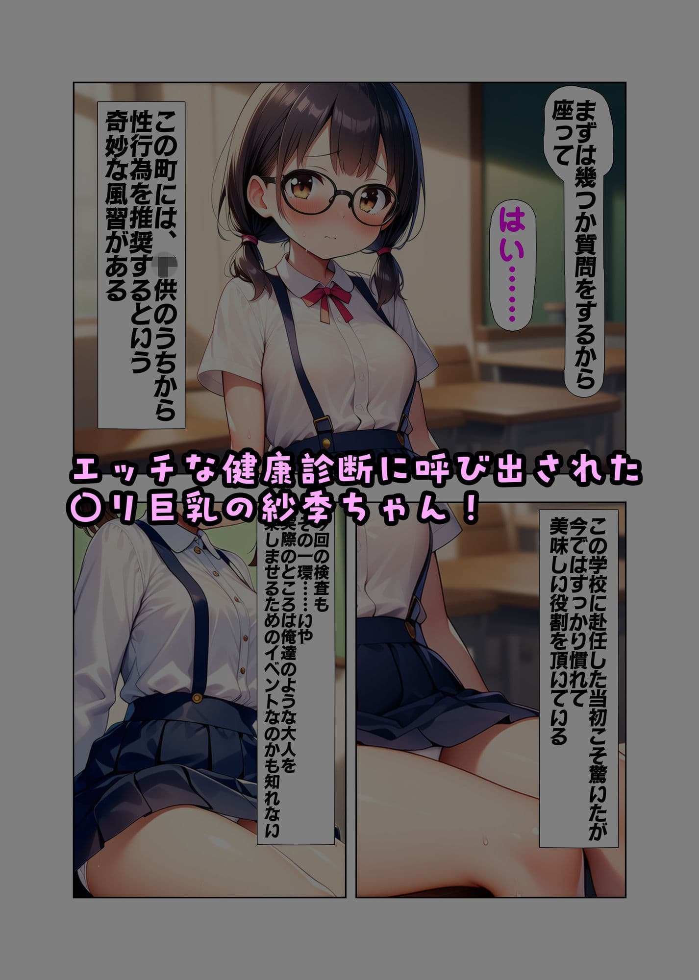 性少女教育  〇〇〇とエッチできる不思議な町  〜紗季ちゃん編〜 サンプル 3