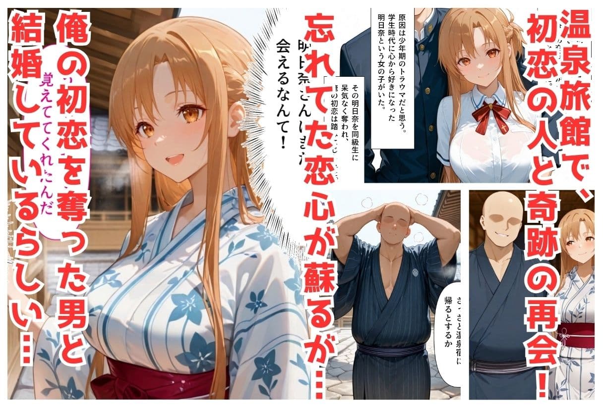 復讐のNTR  〜奪われた初恋への報復〜  結城明〇奈編  セリフ付 サンプル 1