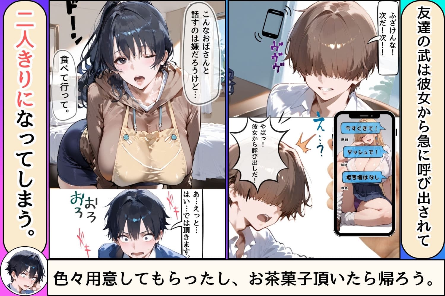 セックスレスのシングルマザーが発情したら本当にヤバかった。 サンプル 4