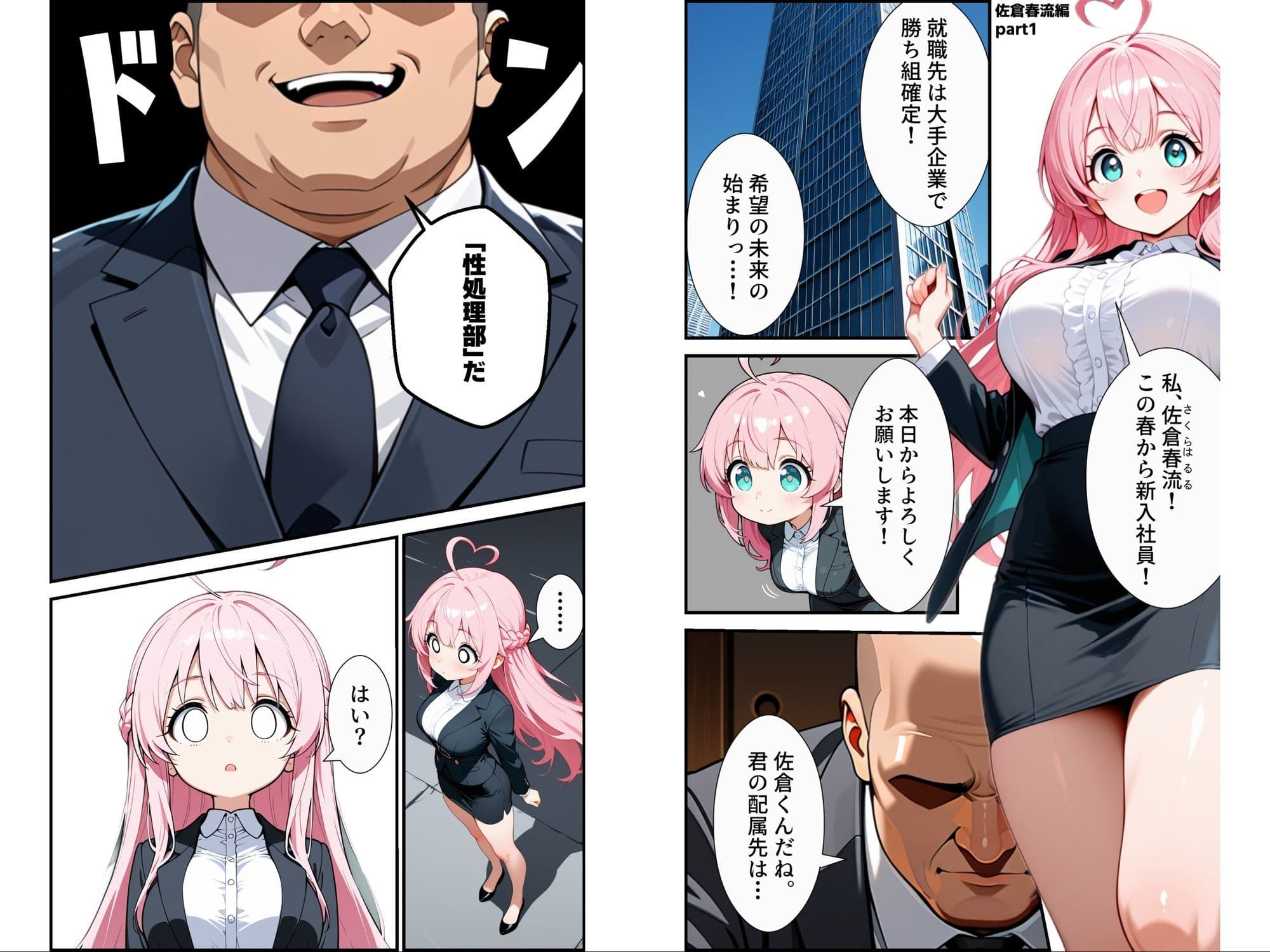 入社したら性処理する部署に配属された件！？ サンプル 5