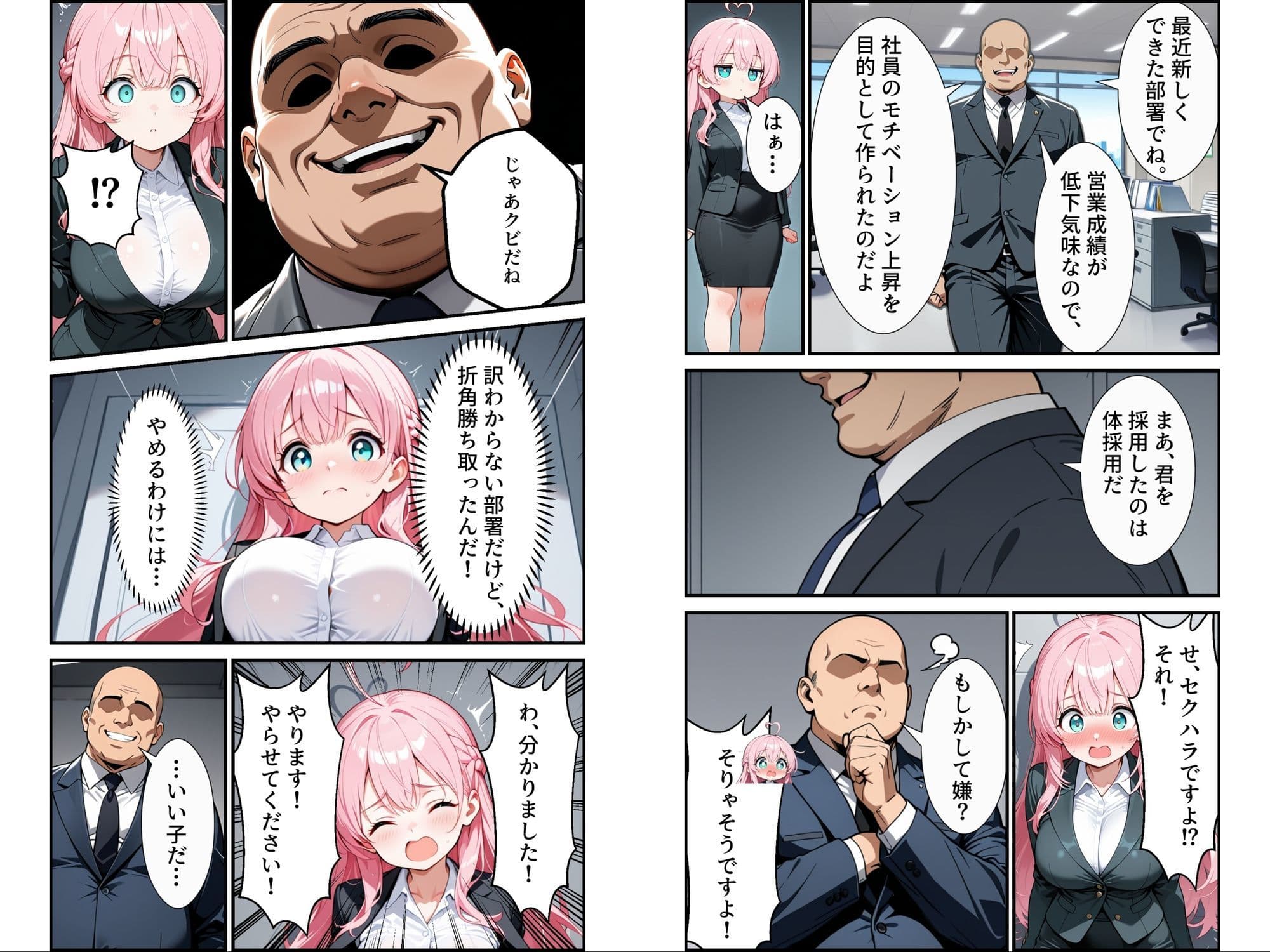 入社したら性処理する部署に配属された件！？ サンプル 6