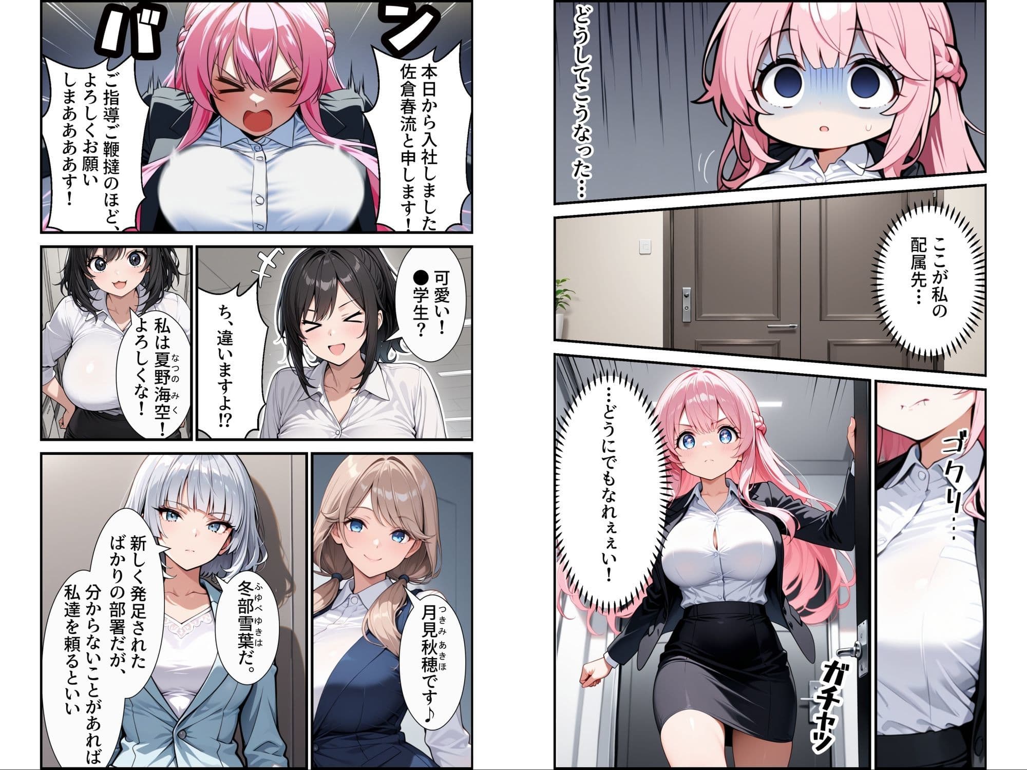 入社したら性処理する部署に配属された件！？ サンプル 7