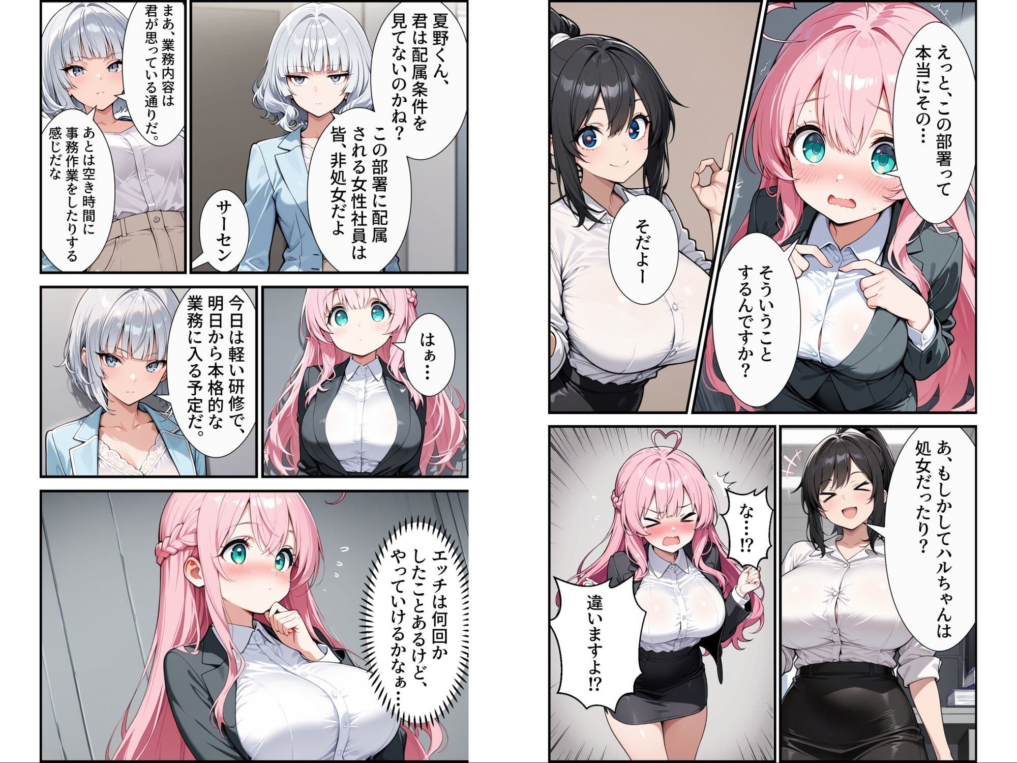 入社したら性処理する部署に配属された件！？ サンプル 8