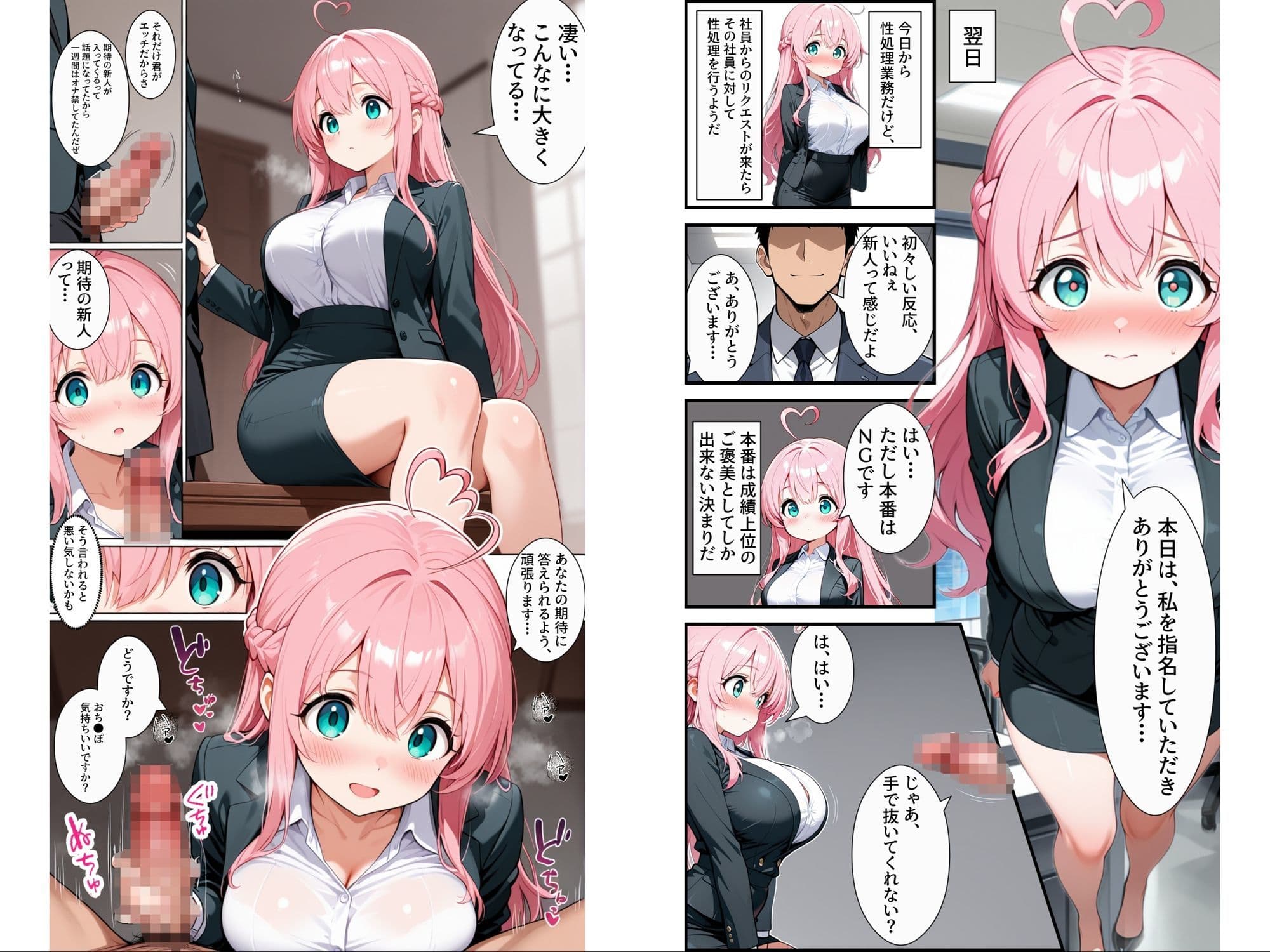 入社したら性処理する部署に配属された件！？ サンプル 9