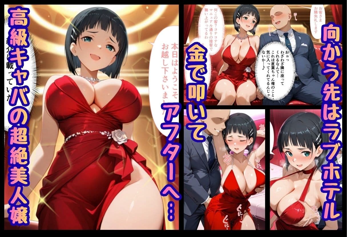巨根依存症になったキャバ嬢 〜お高い女をハメまくって無料ペットにする〜  桐ヶ谷直〇葉編 サンプル 1