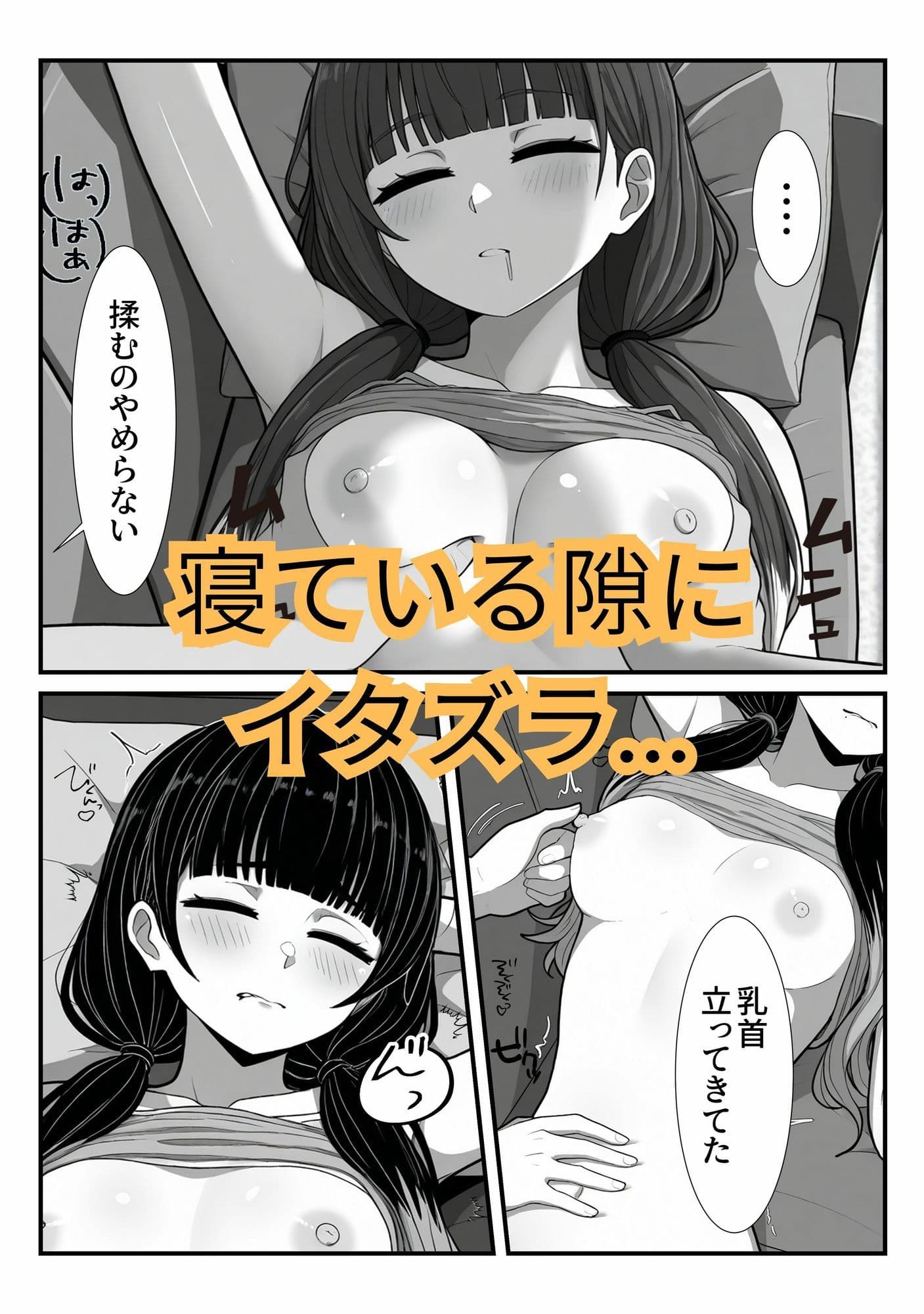 昼寝中の姉に手を出した サンプル 1