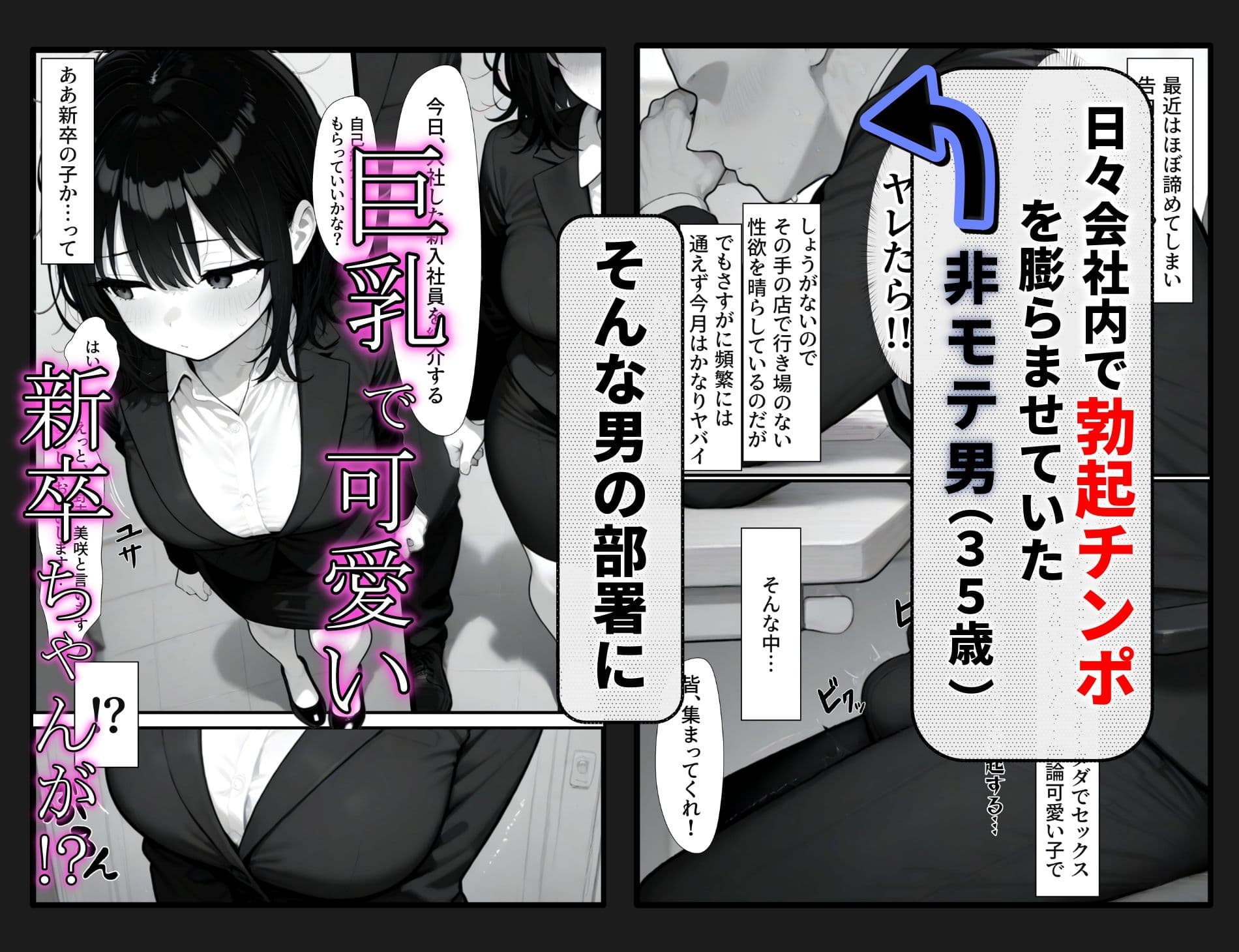 見た目の自己評価が低い新卒ダマしちゃった サンプル 1