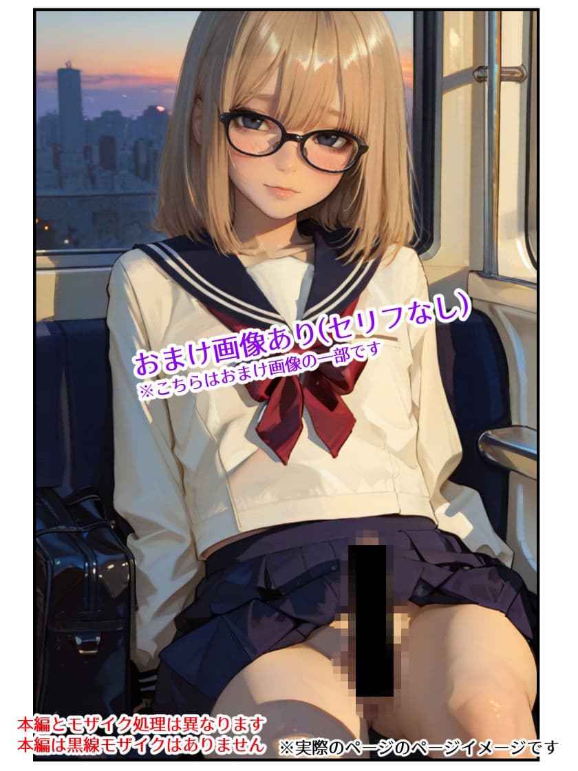 今日から男の娘になりました・幻覚ちか●電車編 サンプル 8