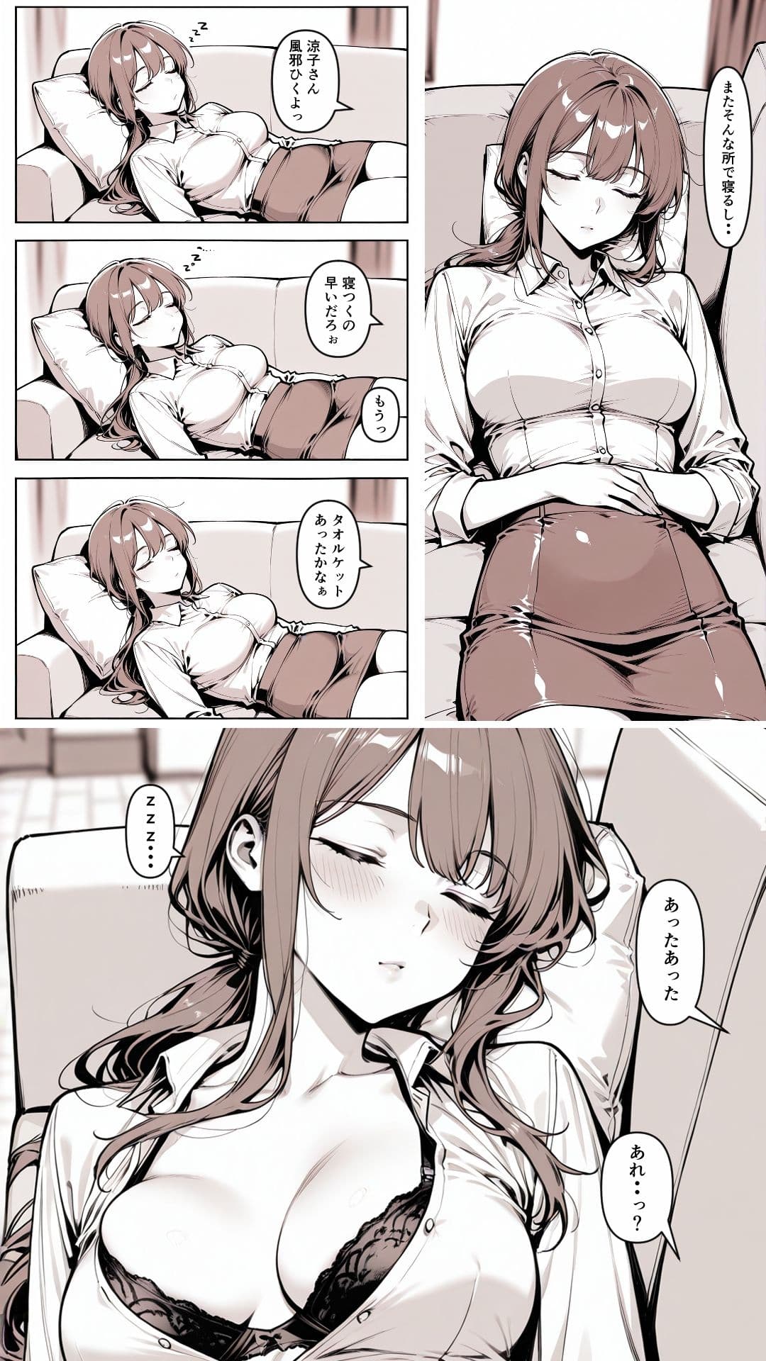 疲れたOLは癒されたい 涼子 2×歳 サンプル 2