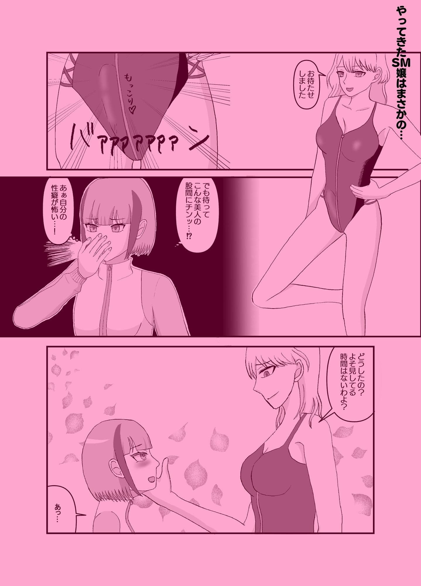 うっかりSM嬢を呼んだら骨の髄までハマっちゃった本 サンプル 1