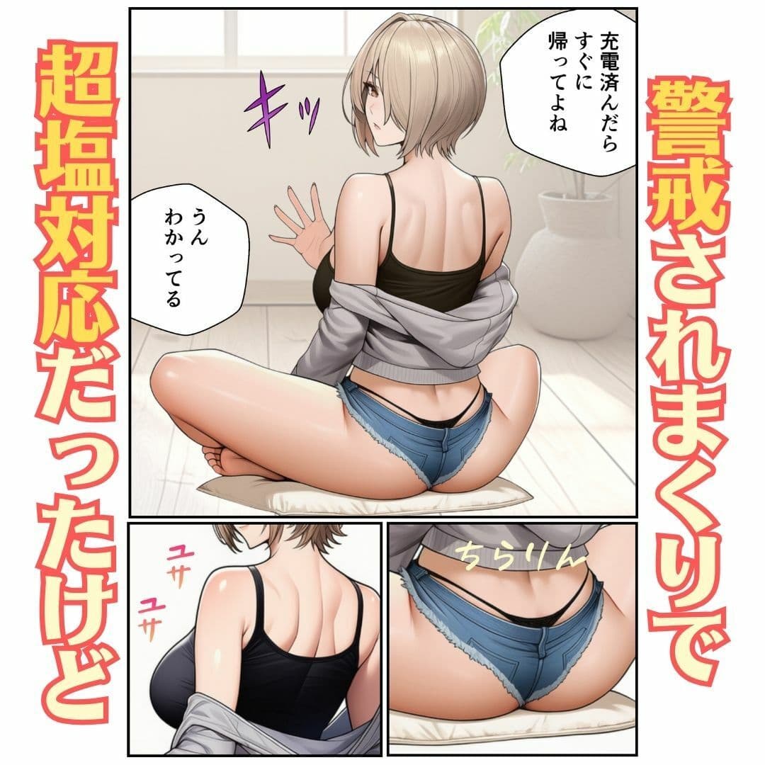 なしくずしセックス-幼なじみの大学生 ちさき の場合 サンプル 2