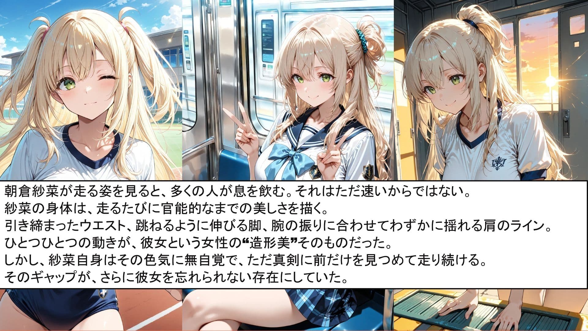 ブルマの肢体を這う縄、甘い支配に溶けていく夜 サンプル 1