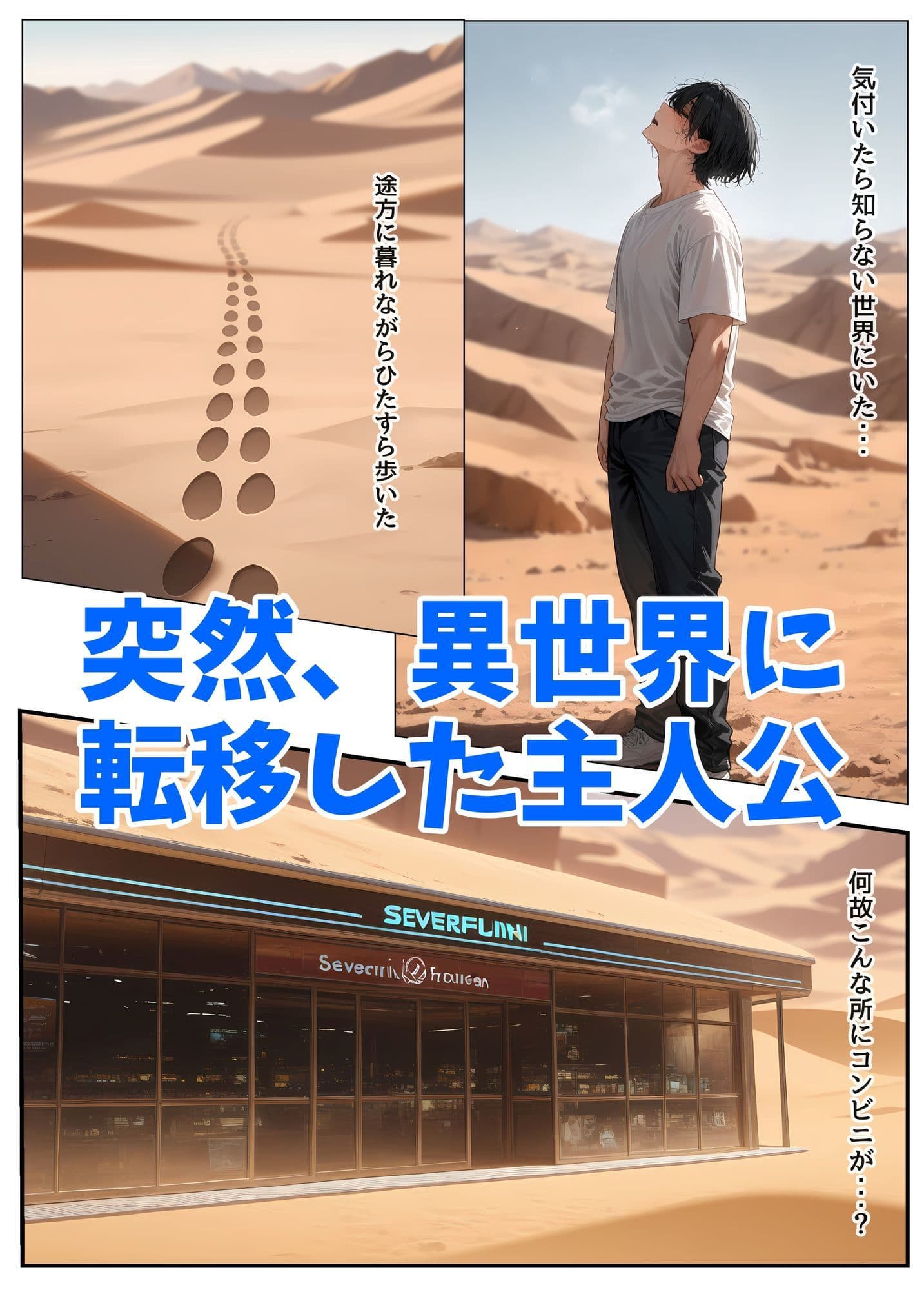 ダウナー巨乳コンビニ店員〜店の商品全部買ったらオマケがエッチすぎた サンプル 1