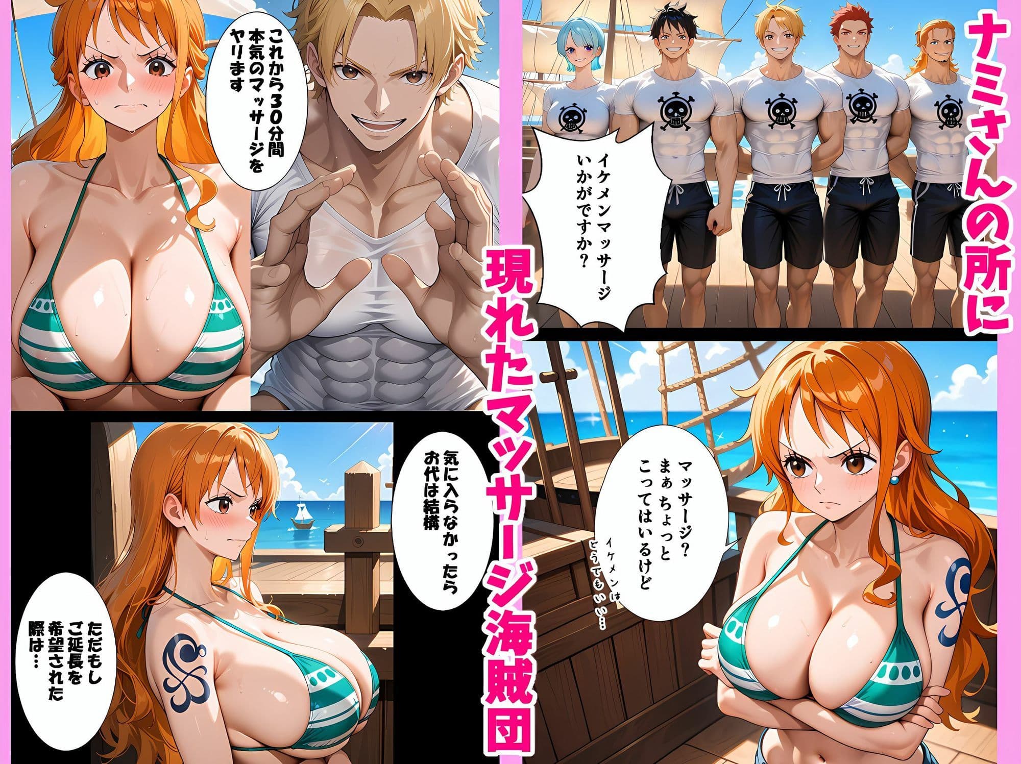 俺たちのナ〇さんがマッサージなんかでNTRされる訳ない サンプル 1