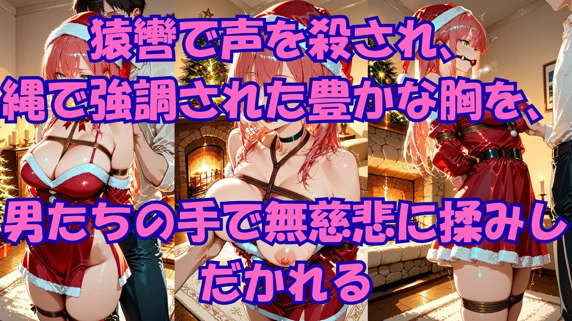 誤配サンタは男たちの肉オモチャ サンプル 2