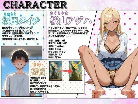 俺だけのAI彼女生成 〜学生時代のイジメっ子ギャル編〜 サンプル 1