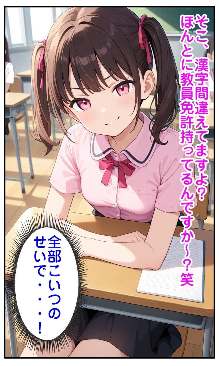 生意気娘を洗脳＆ふたなり化 サンプル 2